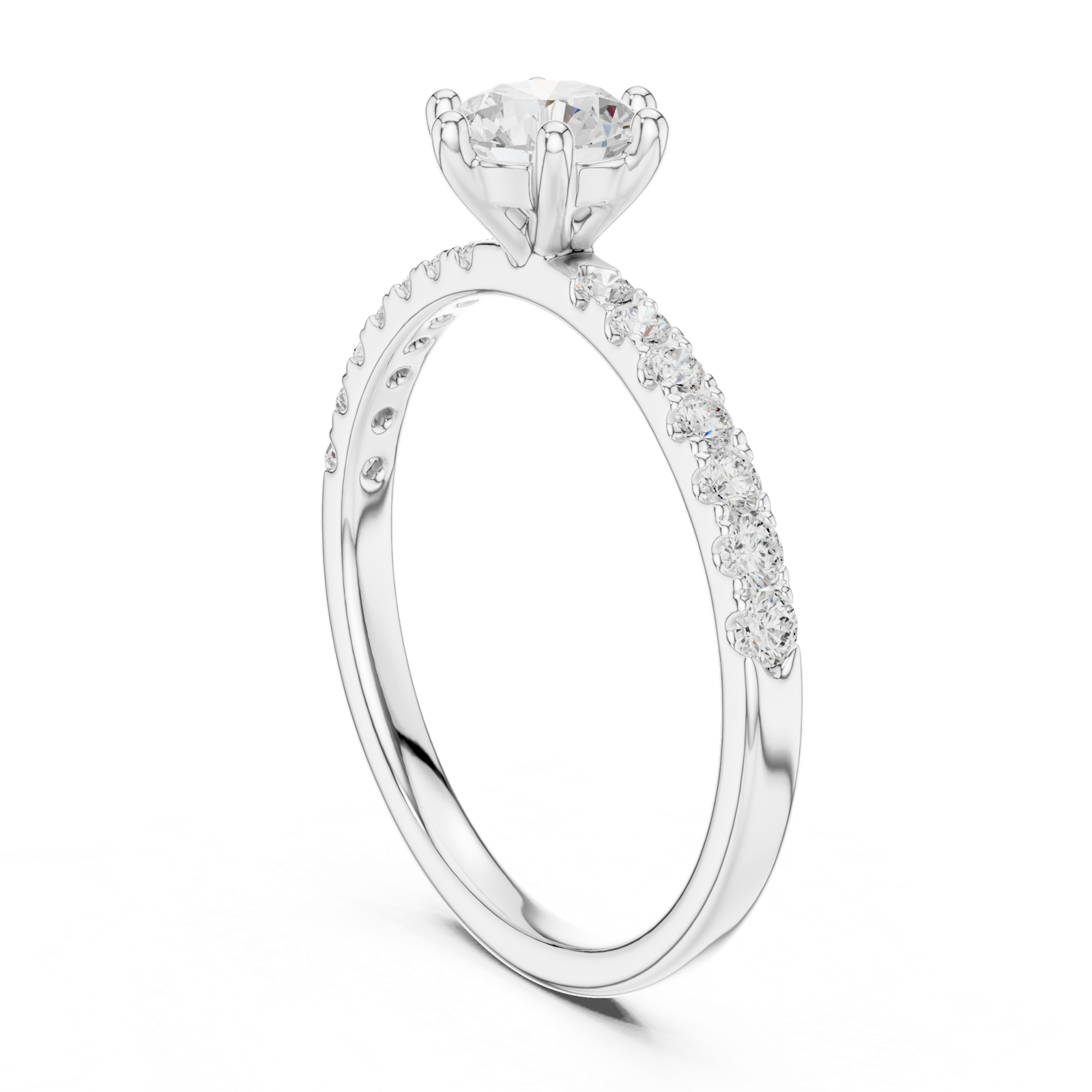 Gold Ring SBWR(36), White Gold