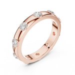 Gold Ring DDLR-352, Rose Gold, view 2