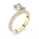 Gold Pendant 9-10035L_SS8, Yellow Gold, view 2