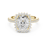 Gold Ring DDLR-732, Yellow Gold, view 4