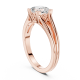 Gold Ring DDLR-892, Rose Gold, view 1
