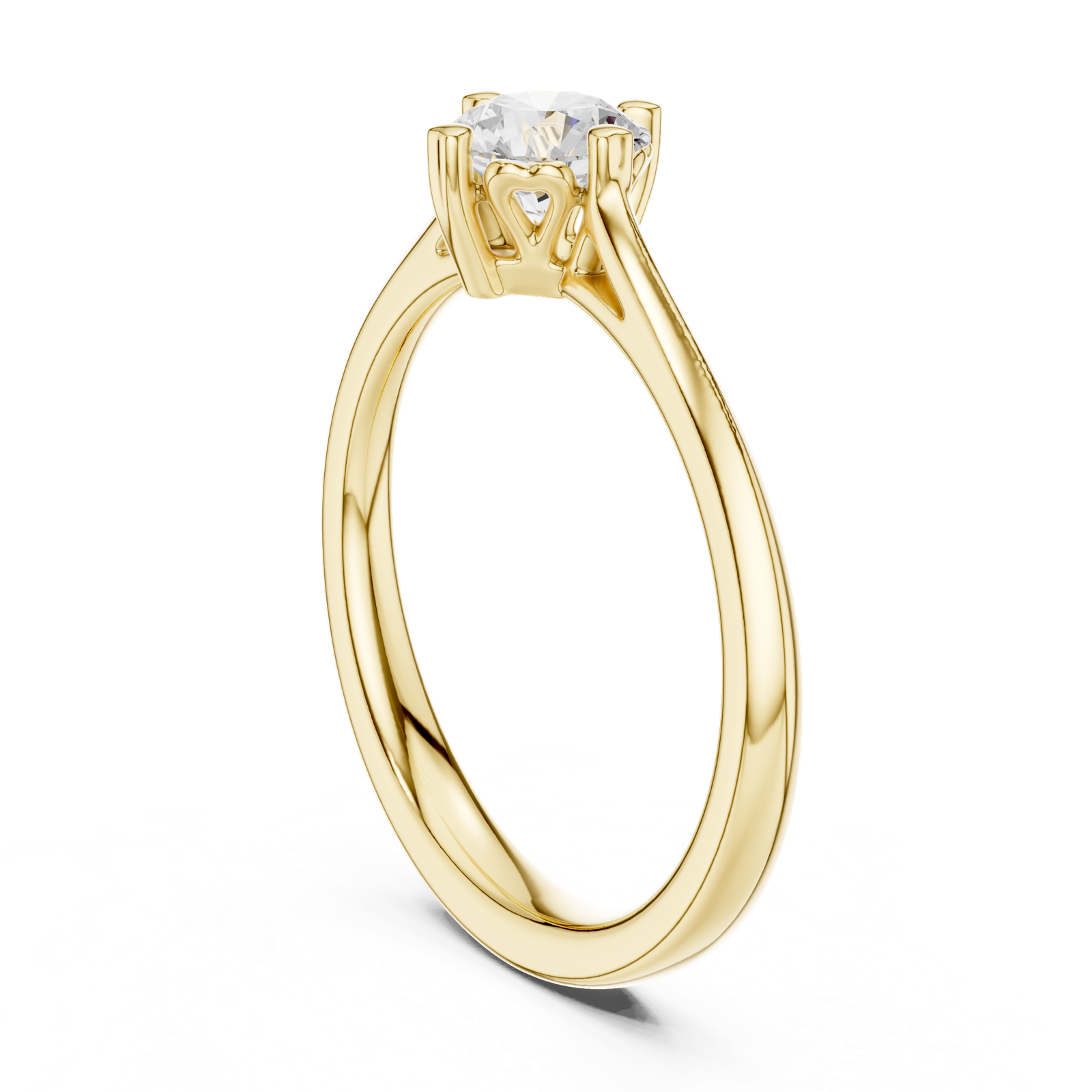 Gold Ring DDLR-548, Yellow Gold