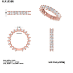 Gold Ring DDLR-695, Yellow Gold, view 50