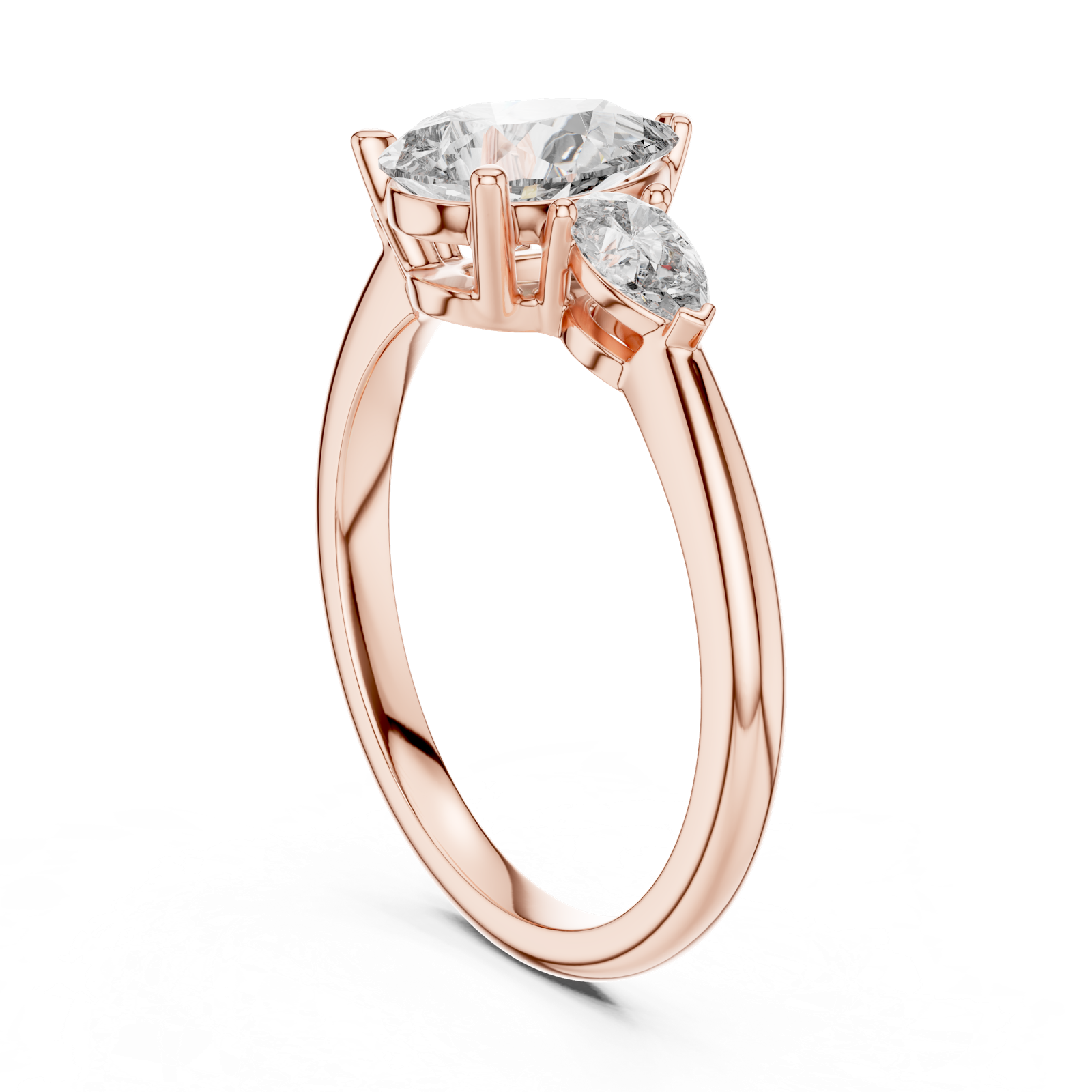 Gold Ring DDLR-035, Rose Gold
