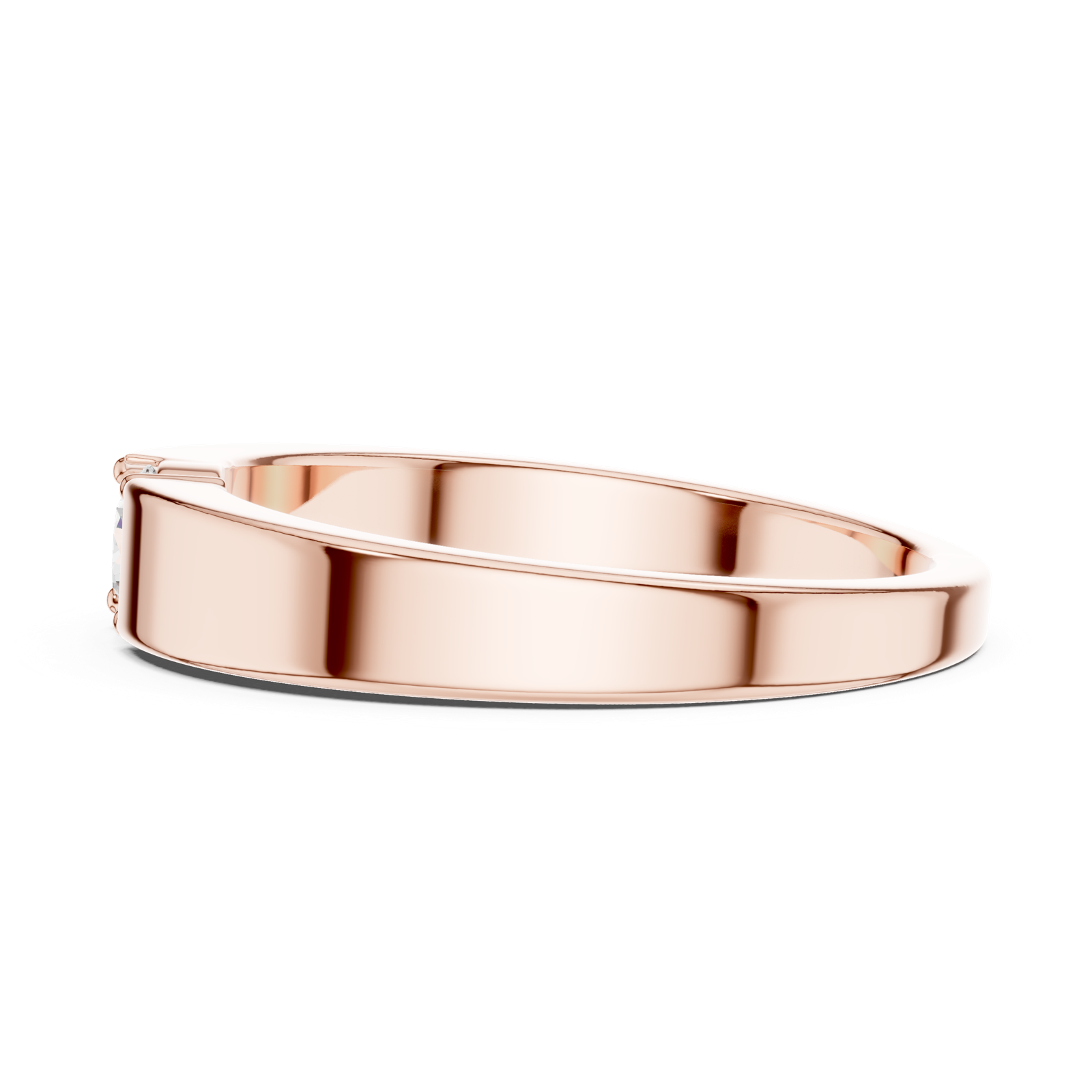 Gold Ring SBMR(38), Rose Gold, view 3