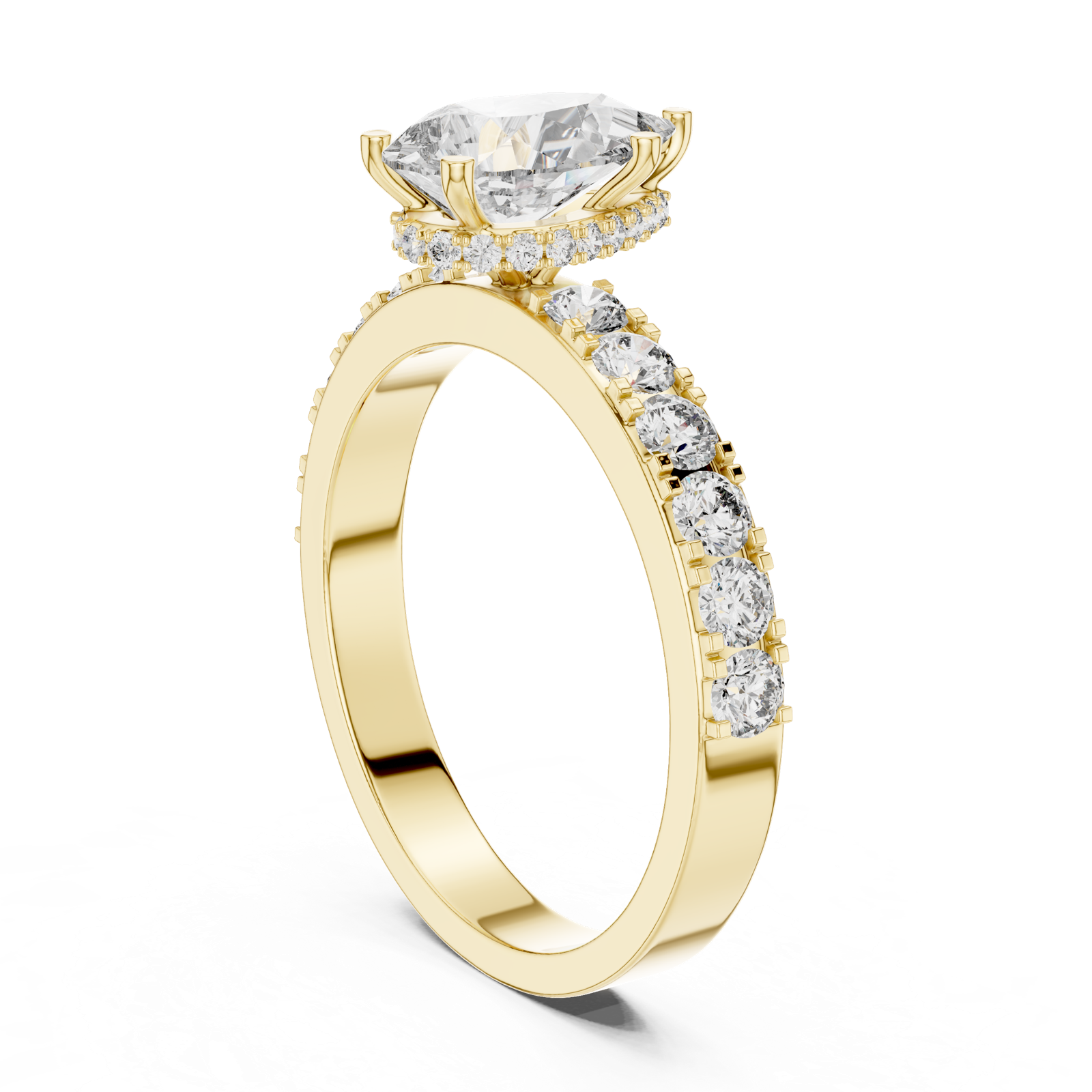 Gold Ring LR-0173, Yellow Gold