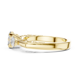 Gold Ring LR-0031, Yellow Gold, view 3