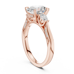 Gold Ring DDLR-1042, Rose Gold