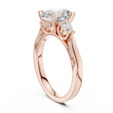 Gold Ring DDLR-1042, Rose Gold