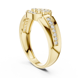 Gold Ring LR-01 (45), Yellow Gold