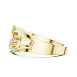 Gold Ring SBWR(49), Yellow Gold, view 3