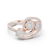 Gold Ring 19-120003L, Rose Gold
