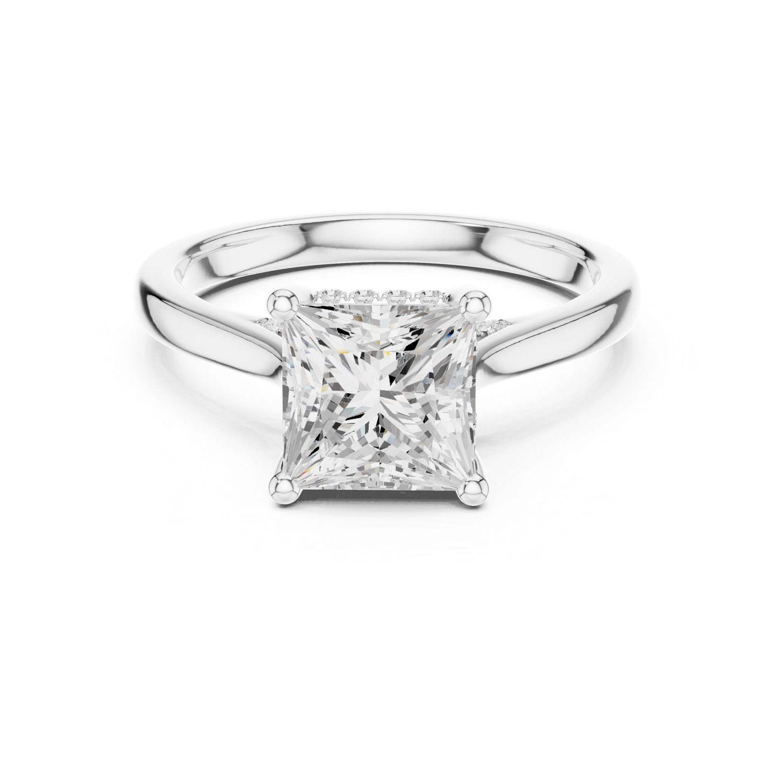 Gold Ring DDLR-988, White Gold
