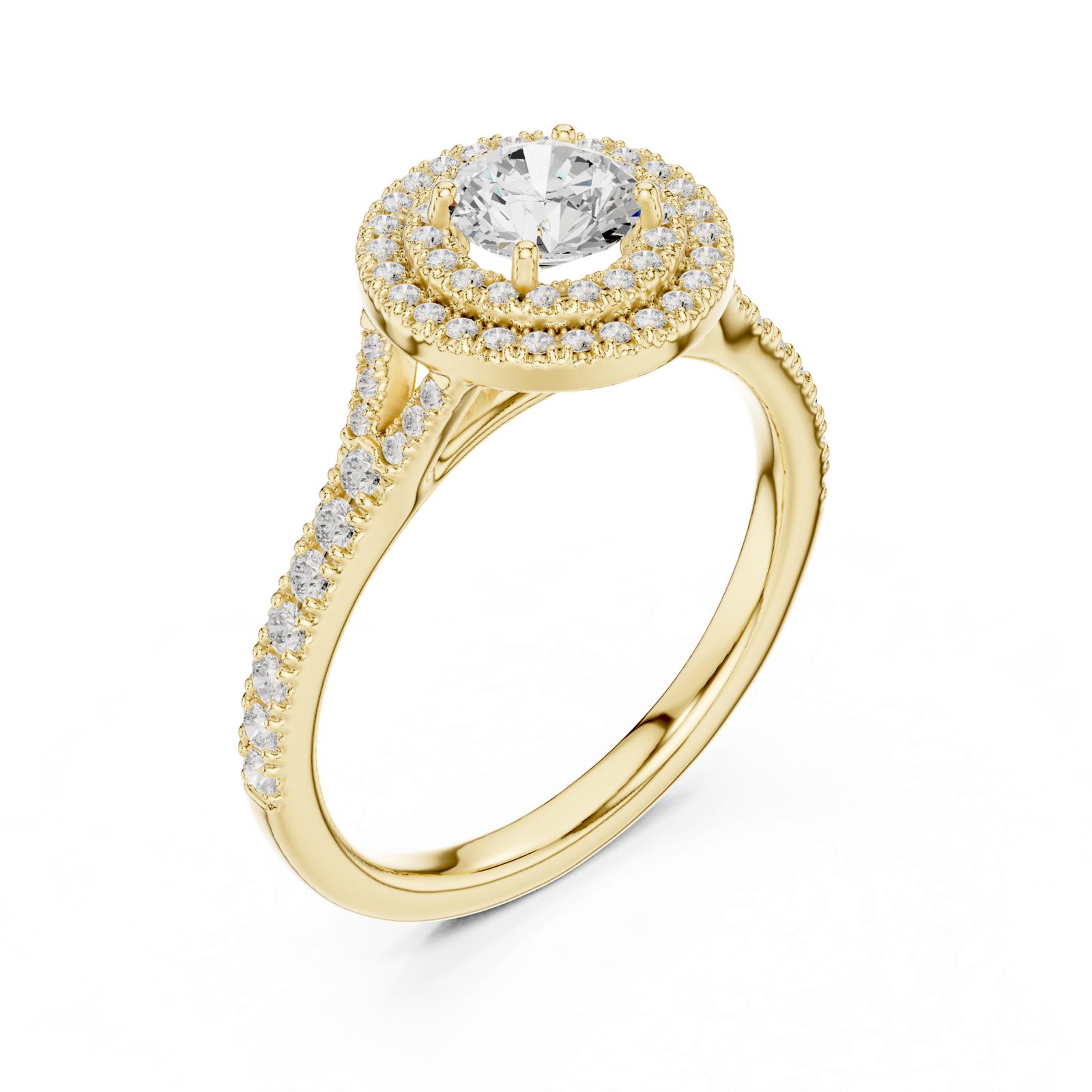 Gold Ring LR-0254, Yellow Gold, view 2