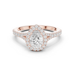 Gold Ring DDLR-911, Rose Gold