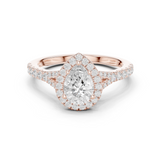 Gold Ring DDLR-911, Rose Gold