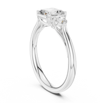 Gold Ring DDLR-724, White Gold, view 1