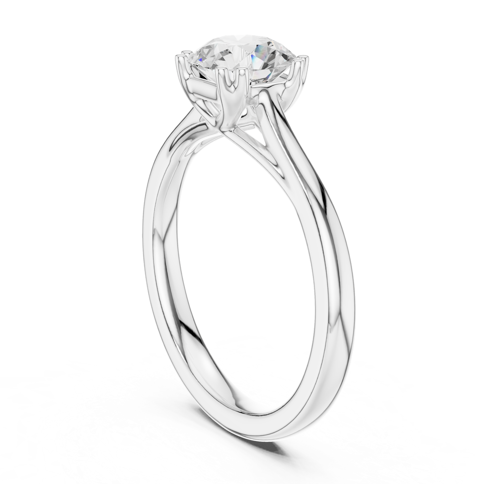 Gold Ring DDLR-549, White Gold