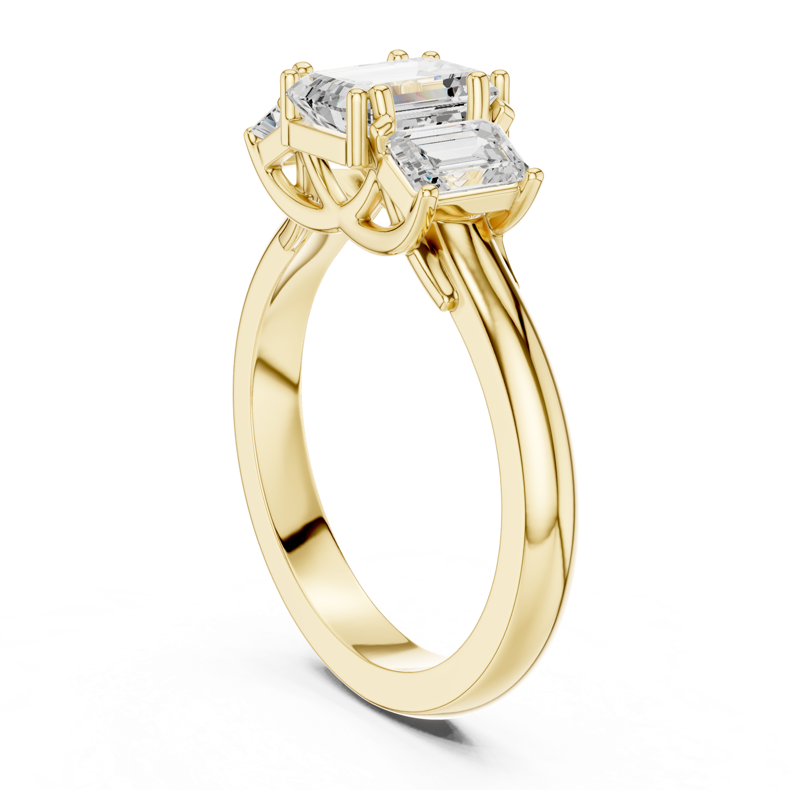 Gold Ring DDLR-1079, Yellow Gold, view 1