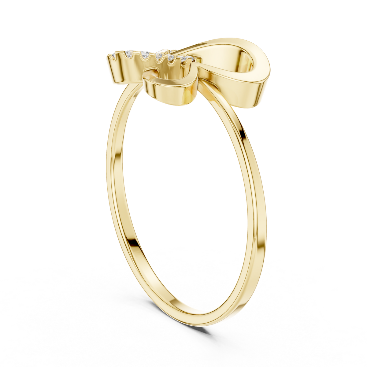 Gold Ring 1 (240), Yellow Gold, view 1