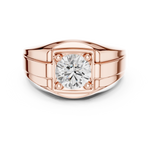 Gold Ring SBMR(21), Rose Gold, view 4