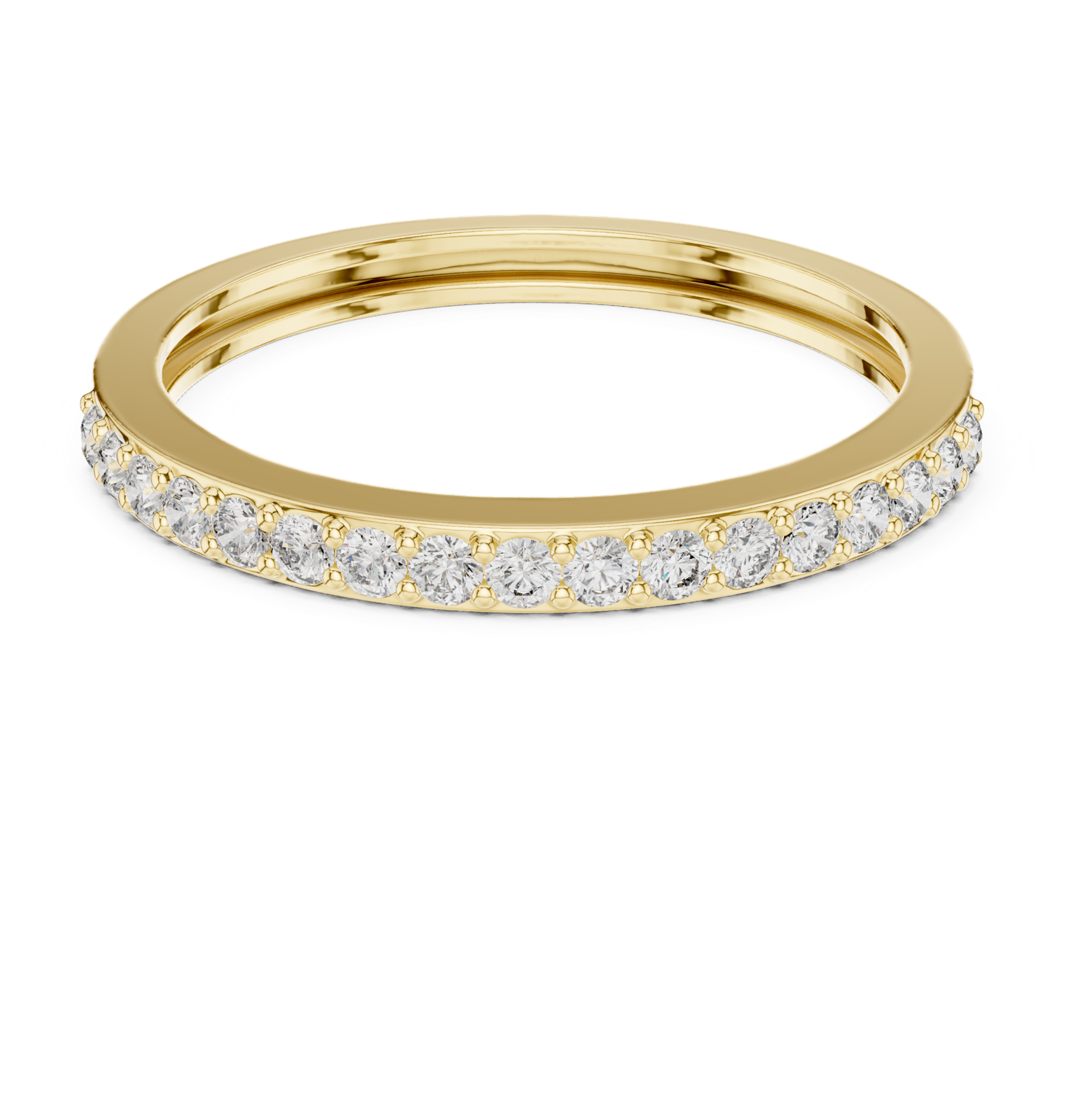 Gold Ring ALR-72, Yellow Gold, view 4
