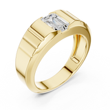 Gold Ring SBMR(39), Yellow Gold, view 2