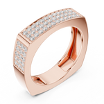 Gold Ring SBMR(36), Rose Gold, view 2
