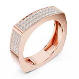 Gold Ring SBMR(36), Rose Gold, view 2