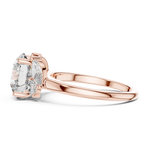 Gold Ring DDLR-074, Rose Gold, view 3