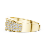 Gold Ring LR-01 (27), Yellow Gold, view 3
