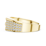 Gold Ring LR-01 (27), Yellow Gold, view 3