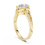 Gold Ring DDLR-473, Yellow Gold