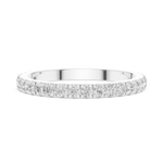 Gold Ring DDLR-1115, White Gold, view 3