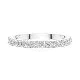 Gold Ring DDLR-1115, White Gold, view 3