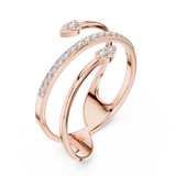 Gold Ring 1 (236), Rose Gold, view 2