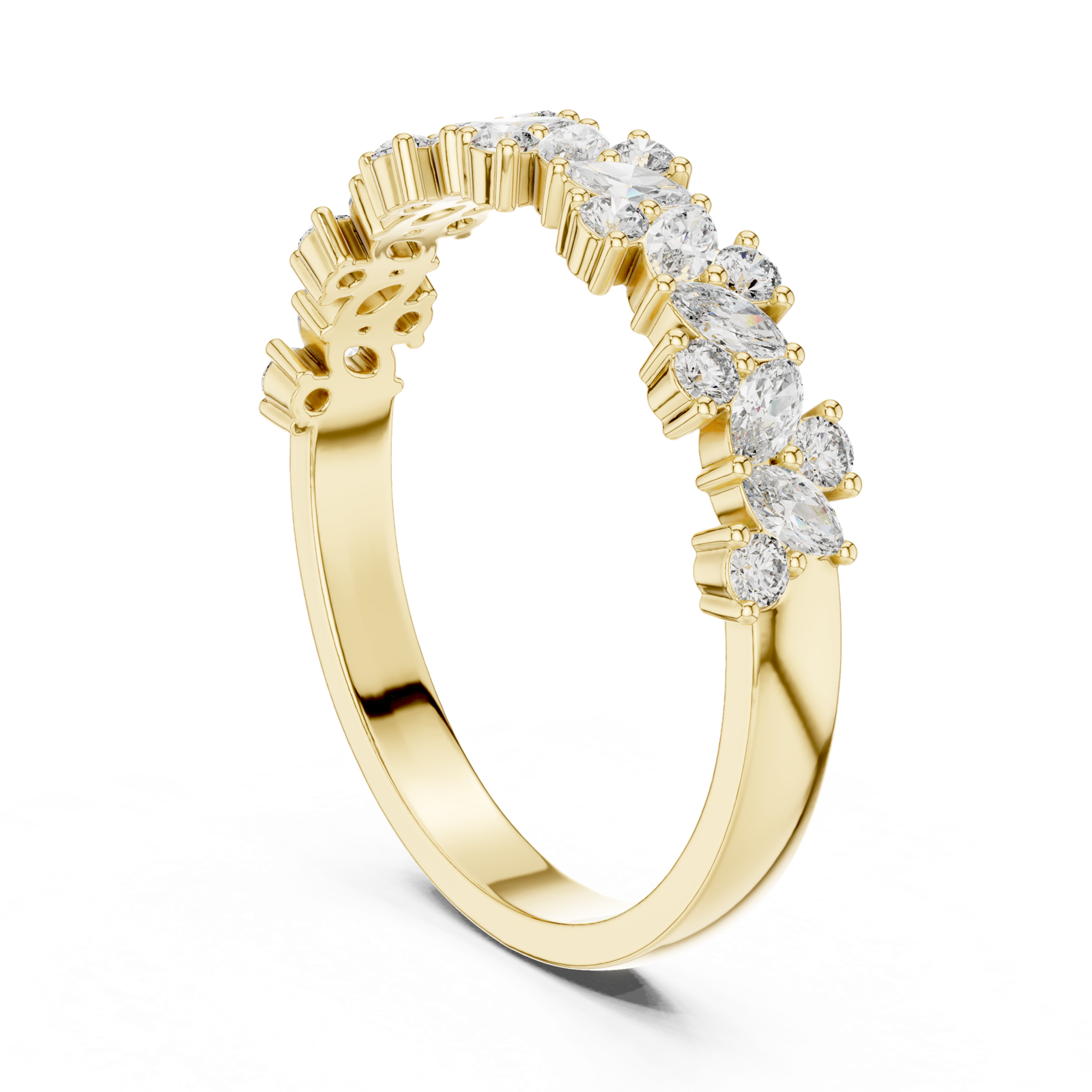 Gold Ring HLR-21, Yellow Gold