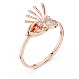 Gold Ring 1 (142), Rose Gold, view 2