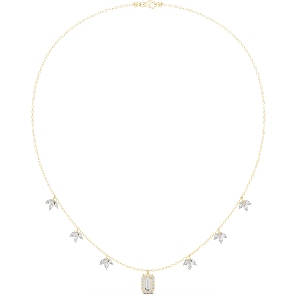 Gold Necklace SBWN (15), Yellow Gold