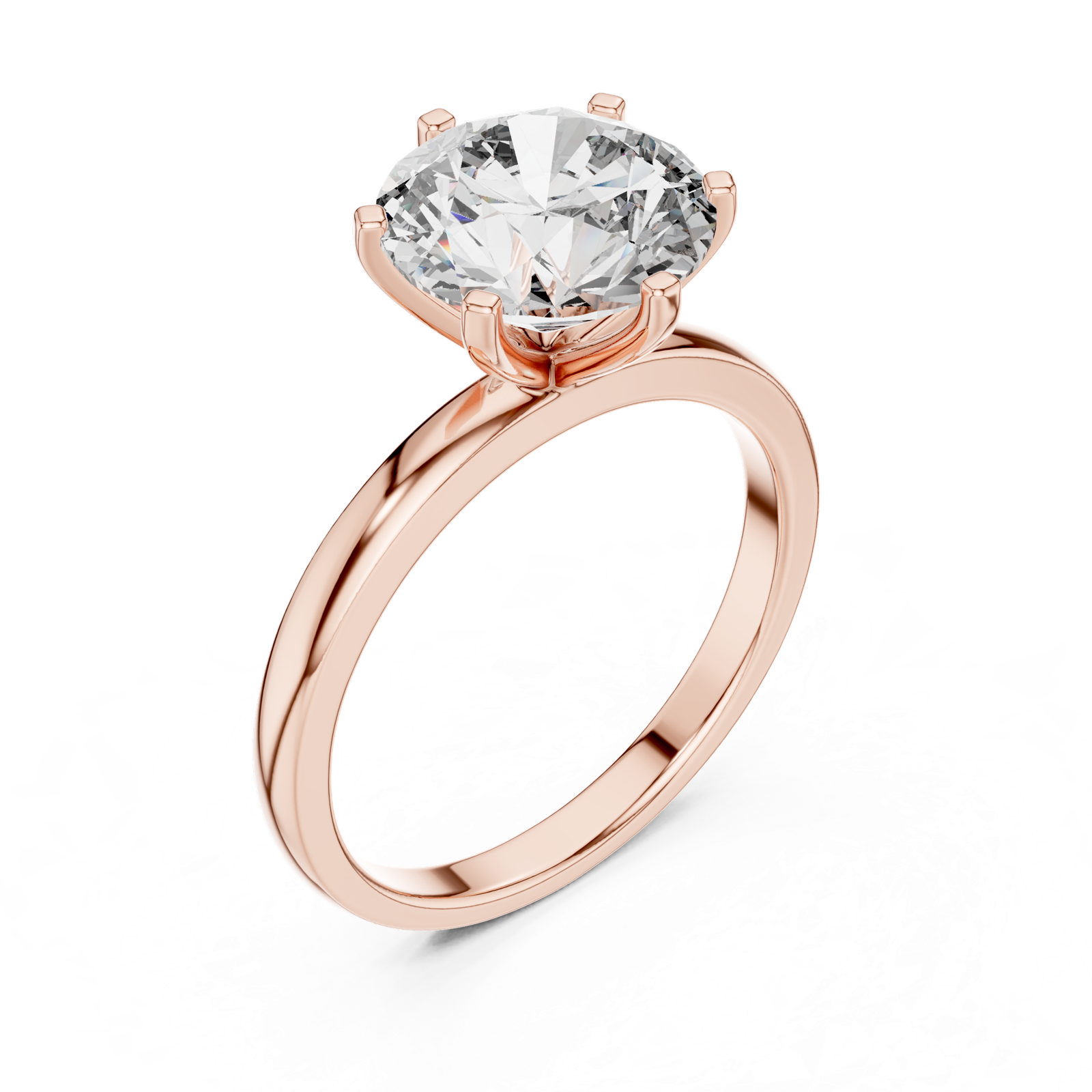 Gold Ring AOMLR105130, Rose Gold, view 2