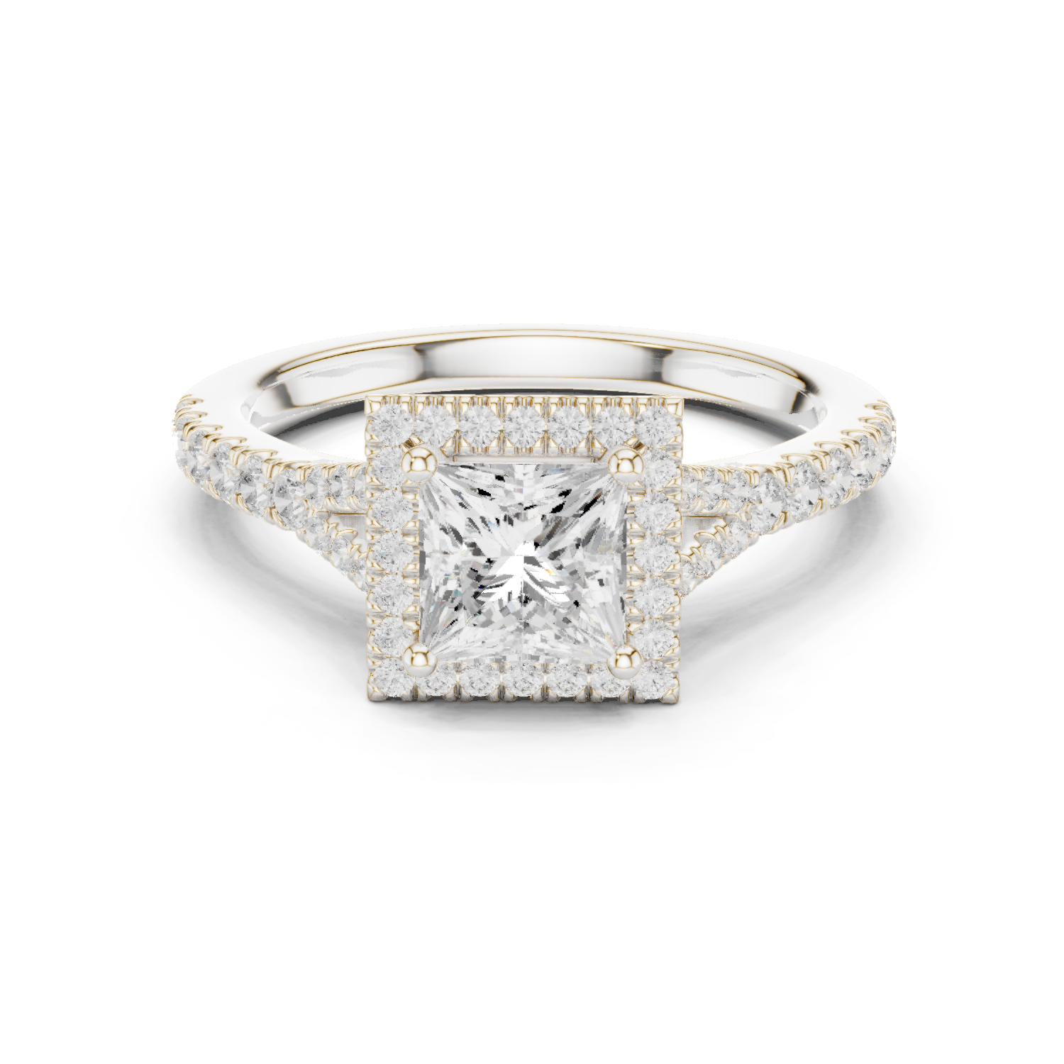 Gold Ring DDLR-912, White Gold