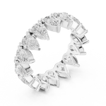 Gold Ring DDLR-620, White Gold, view 2