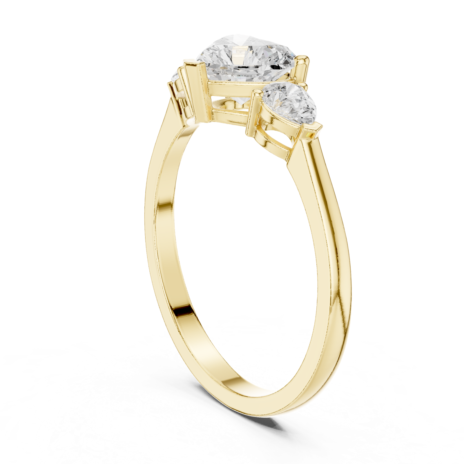 Gold Ring HLR-234, Yellow Gold