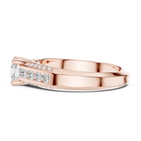 Gold Ring LR-0303, Rose Gold, view 3