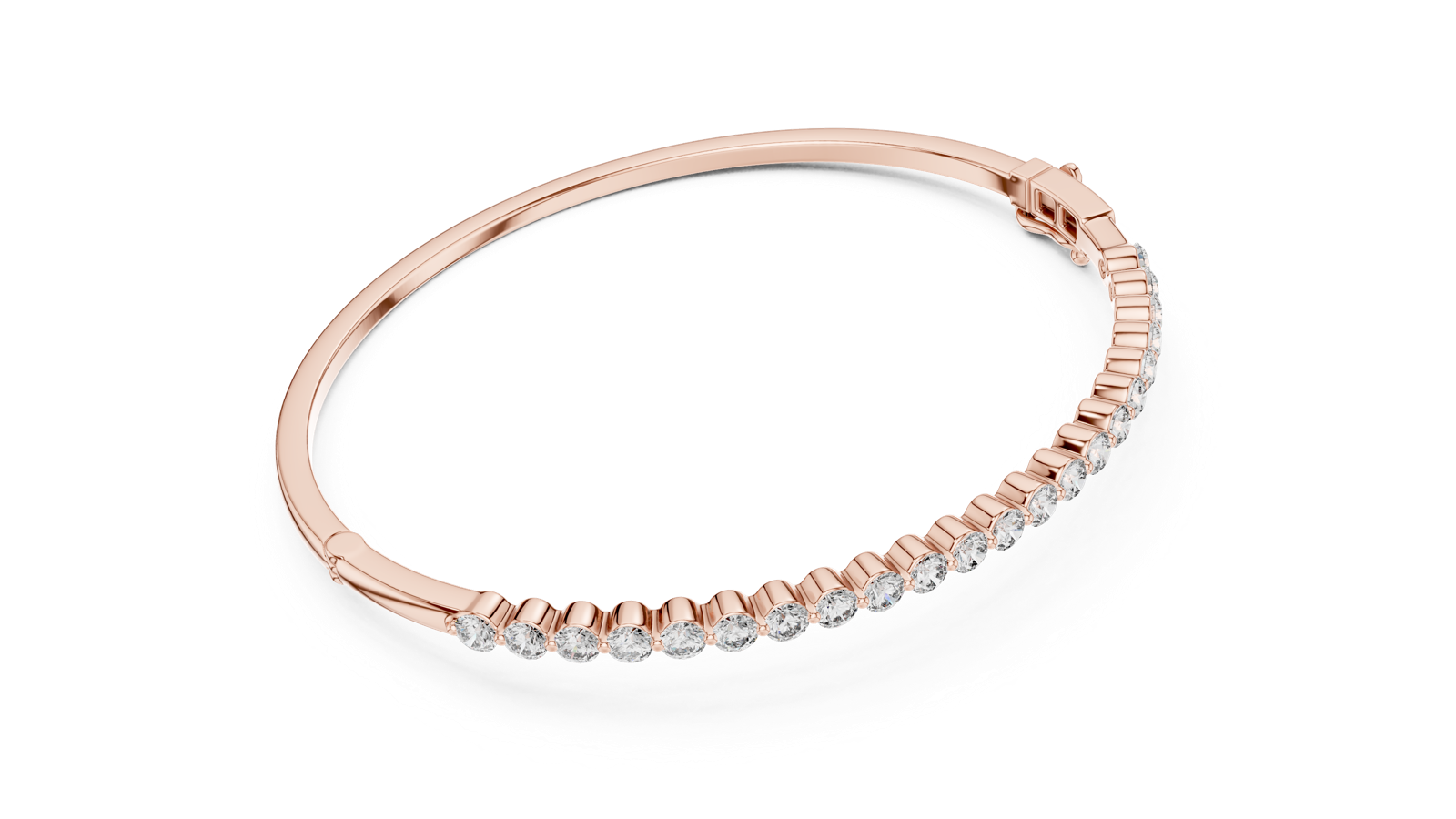 Gold Bracelet 64-CAD, Rose Gold, view 2