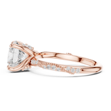 Gold Ring DDLR-968, Rose Gold, view 3