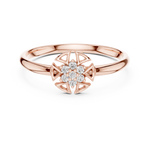 Gold Ring 1 (441), Rose Gold, view 4