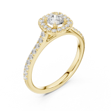 Gold Ring LR-0216, Yellow Gold, view 2