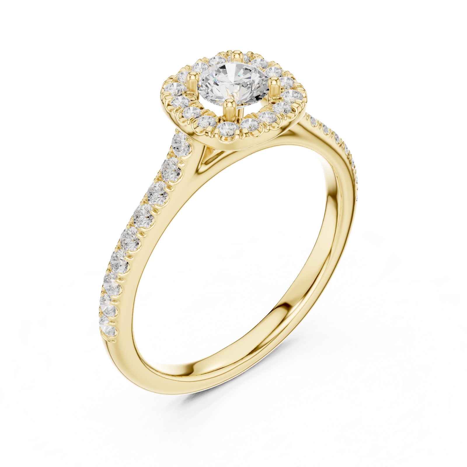 Gold Ring LR-0216, Yellow Gold, view 2