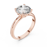 Gold Ring DDLR-054, Rose Gold, view 2